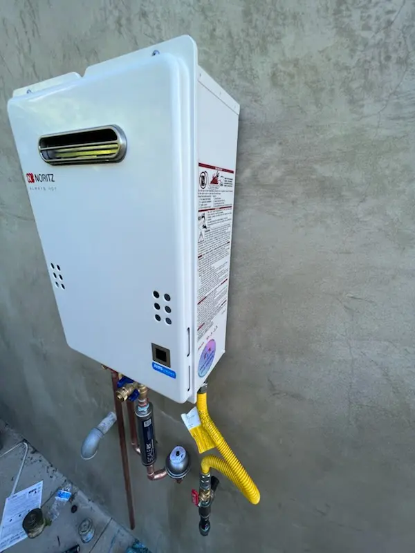 Tankless water heater installation for Cascade homes